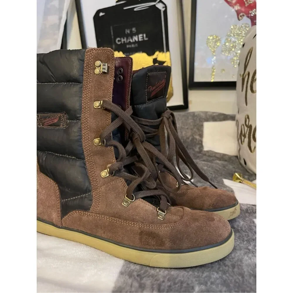 Timberland Deering Puffy Lace Up Boot. Women's size 9.